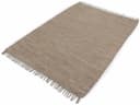 carpetfine Teppich Kelim Chindi uni | Braun 3