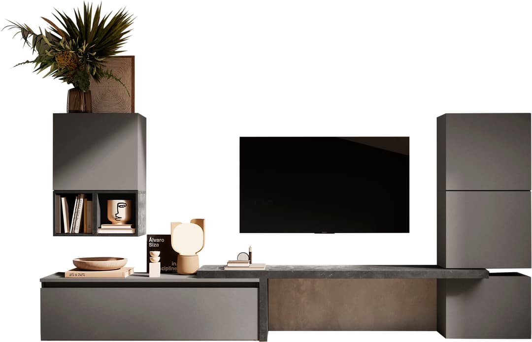 Home affaire Wohnwand Infinity | Grau