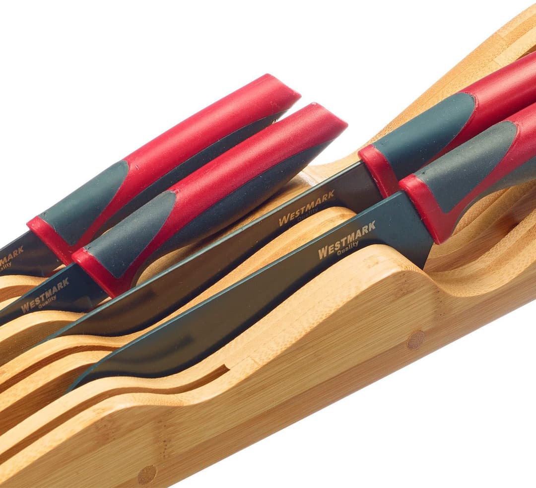 WESTMARK Messerablage | Holztöne