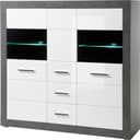 Home affaire Highboard Etero | Weiß