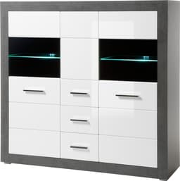 Home affaire Highboard Etero | Weiß