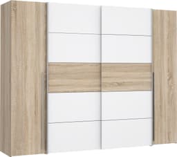FORTE Kleiderschrank Narago | Holztöne
