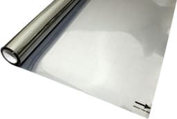 GARDINIA Fensterfolie Statische UV-Folie | Silber