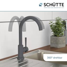 Schütte CORNWALL Spültischarmatur | Grau