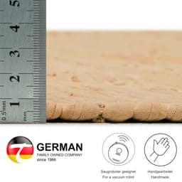 THEKO Teppich Happy Cotton Fleckerl | Beige