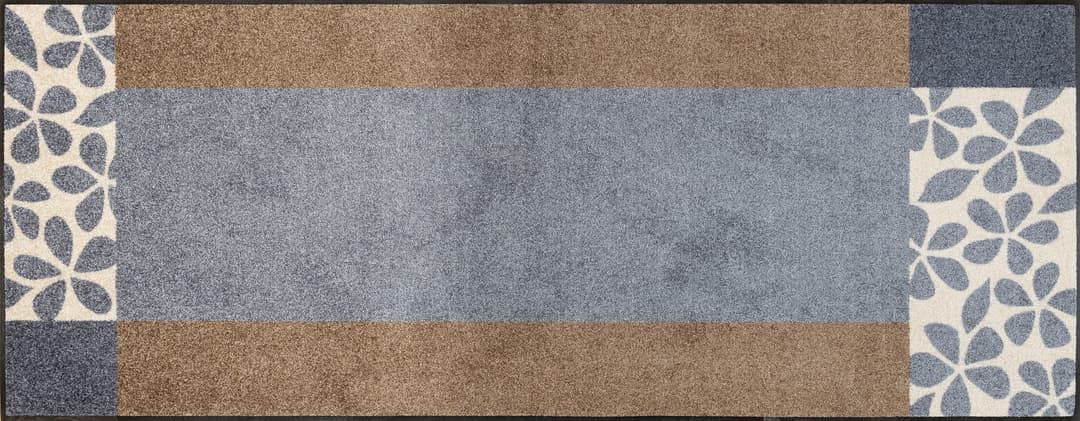 wash+dry by Kleen-Tex Läufer Florita | Grau