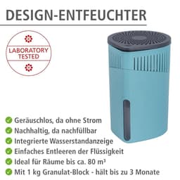 WENKO Luftentfeuchter Drop | Türkis