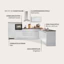 BASIC by Balculina Winkelküche Jazz | Weiß 3
