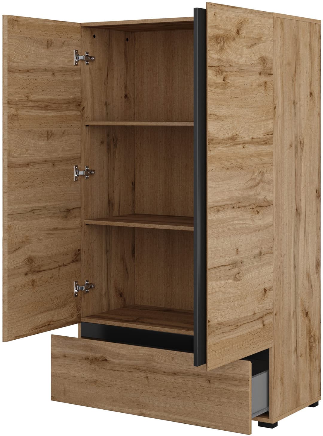 OTTO home Wäscheschrank Cross | Holztöne