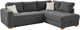 Jockenhöfer Gruppe Ecksofa Sunset L-Form | Grau