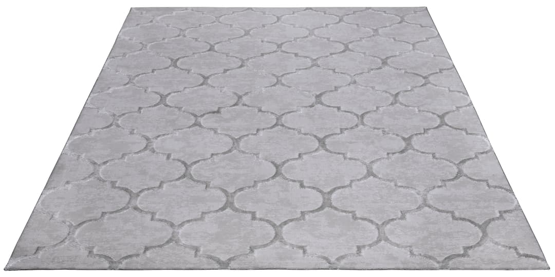 OTTO home Badra Kurzflor Teppich | Grau