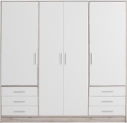FORTE Kleiderschrank Jupiter | Holztöne