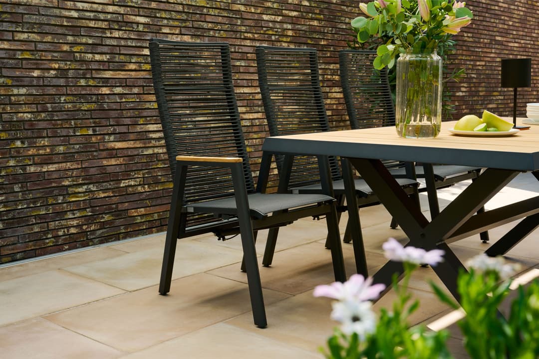 Siena Garden Gartensessel BOLOGNA Move Sessel | Grau