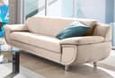 TRENDMANUFAKTUR 3-Sitzer Rondo | Beige