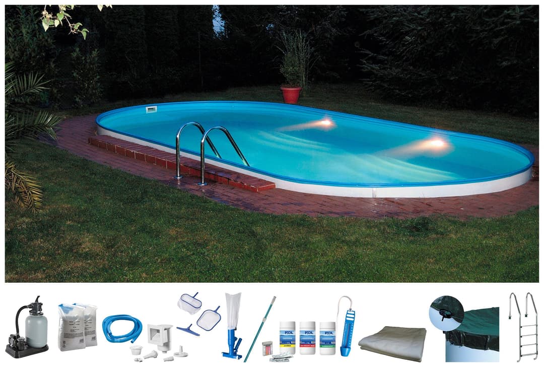 my POOL BWT Ovalpool PREMIUM | Blau