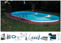my POOL BWT Ovalpool PREMIUM | Blau