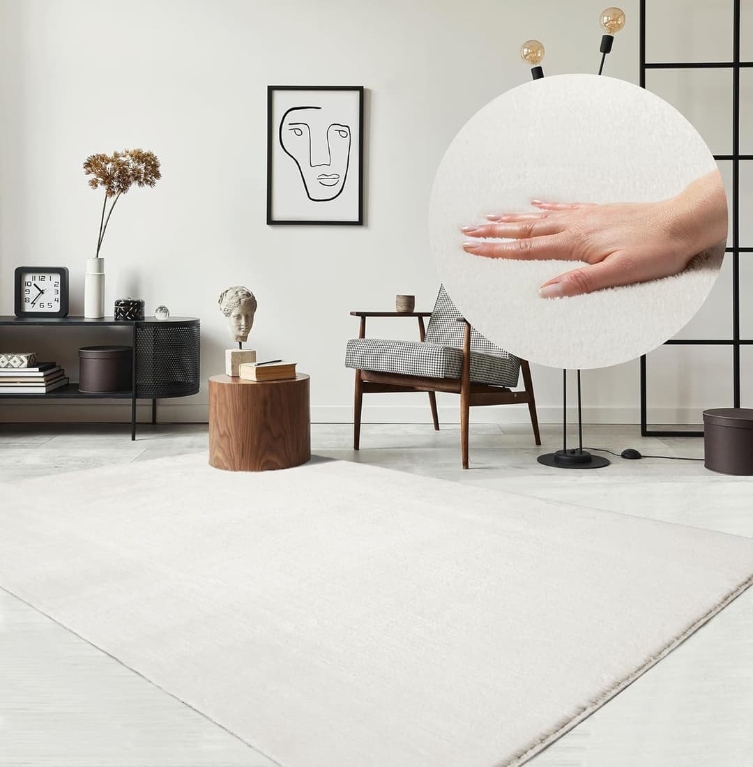 the carpet Teppich Relax | Beige