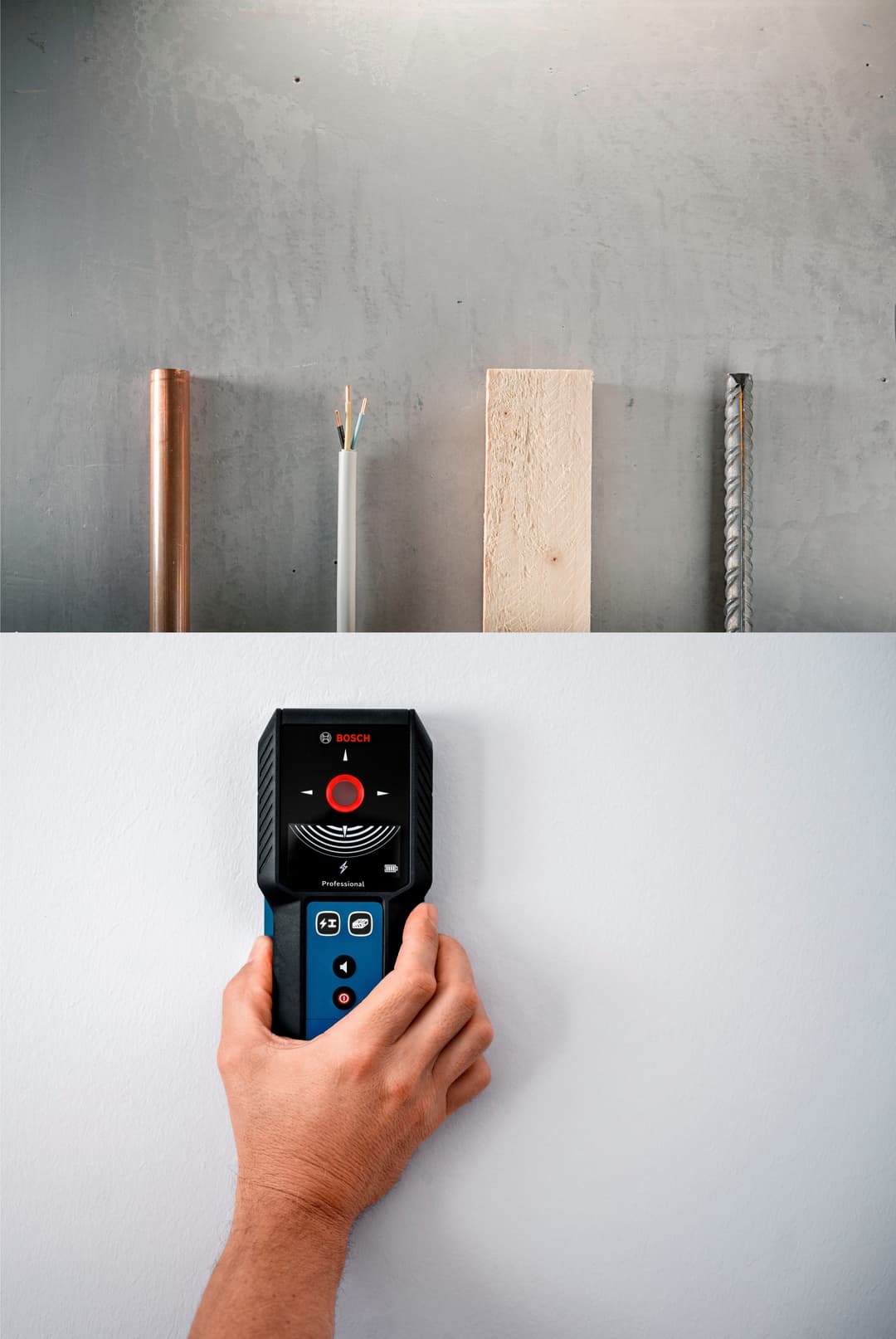 Bosch Professional GMS 120-27 Leitungsortungsgerät | Schwarz