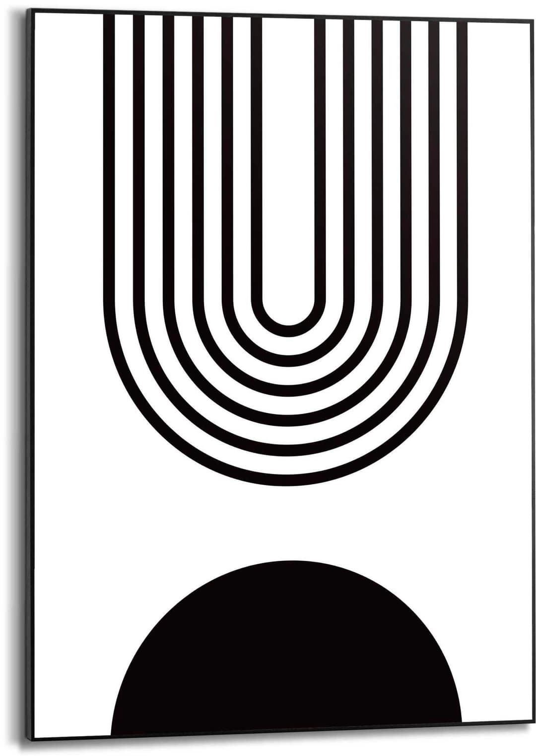 Reinders! Poster Abstrakt | Schwarz
