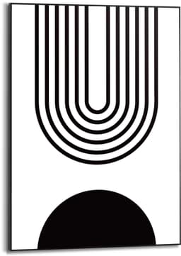 Reinders! Poster Abstrakt | Schwarz