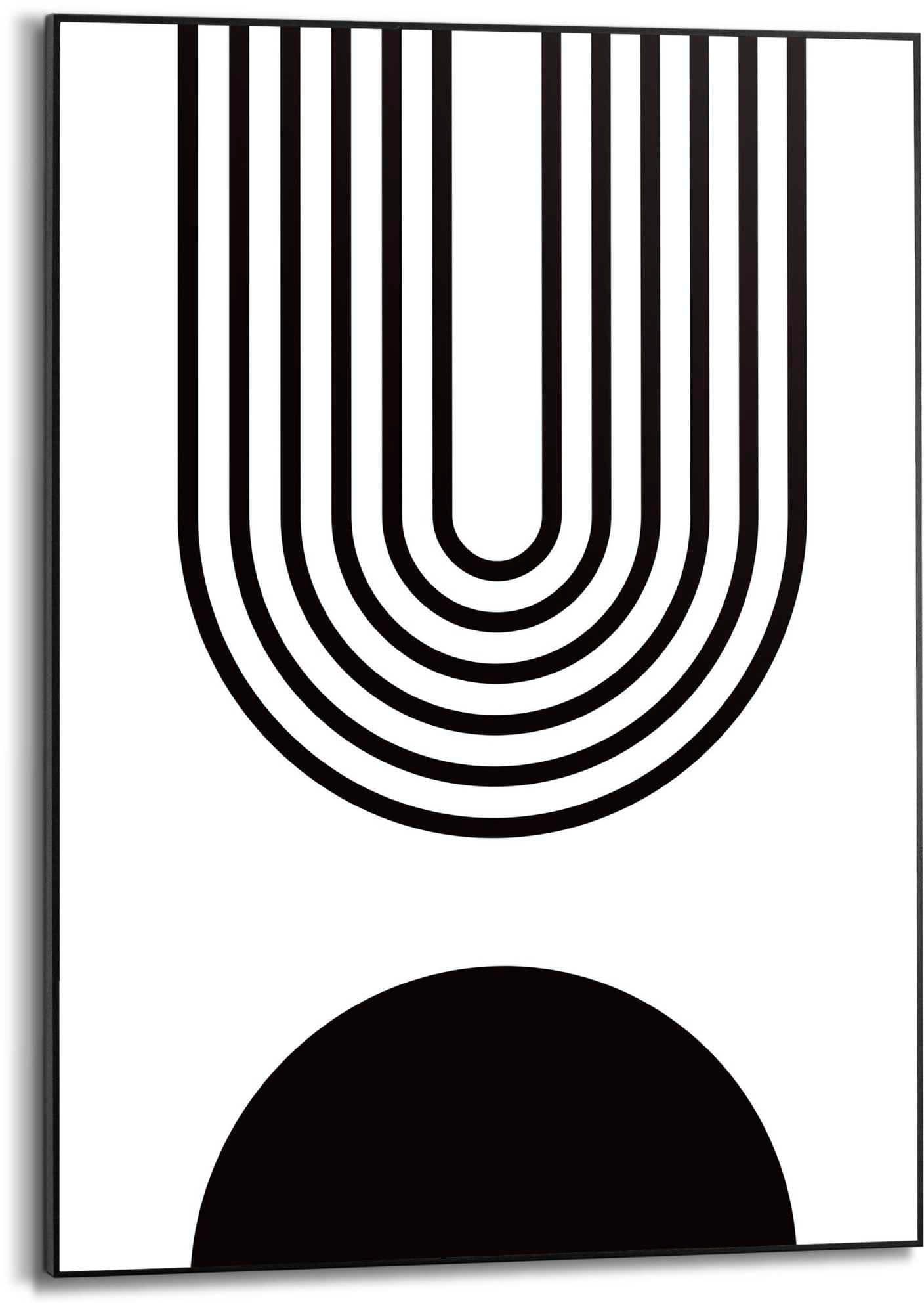 Reinders! Poster Abstrakt | Schwarz