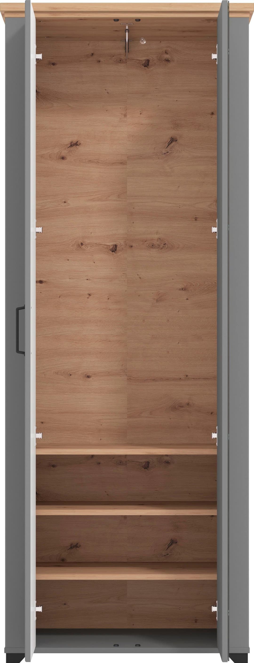Home affaire Garderobenschrank Valencia | Grau