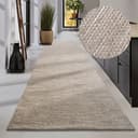 ELLE DECORATION Wollteppich Pradesh | Beige
