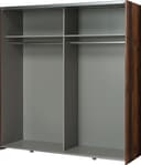 FORTE Schwebetürenschrank Dederik | Braun 5