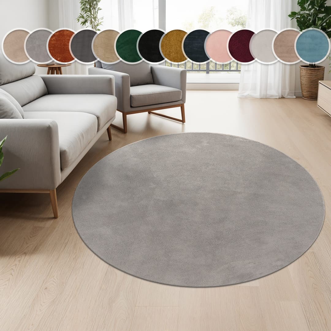 Paco Home Teppich Cadiz 630 | Grau
