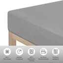 OTTO home Spannbettlaken PAPRIKA | Grau 3
