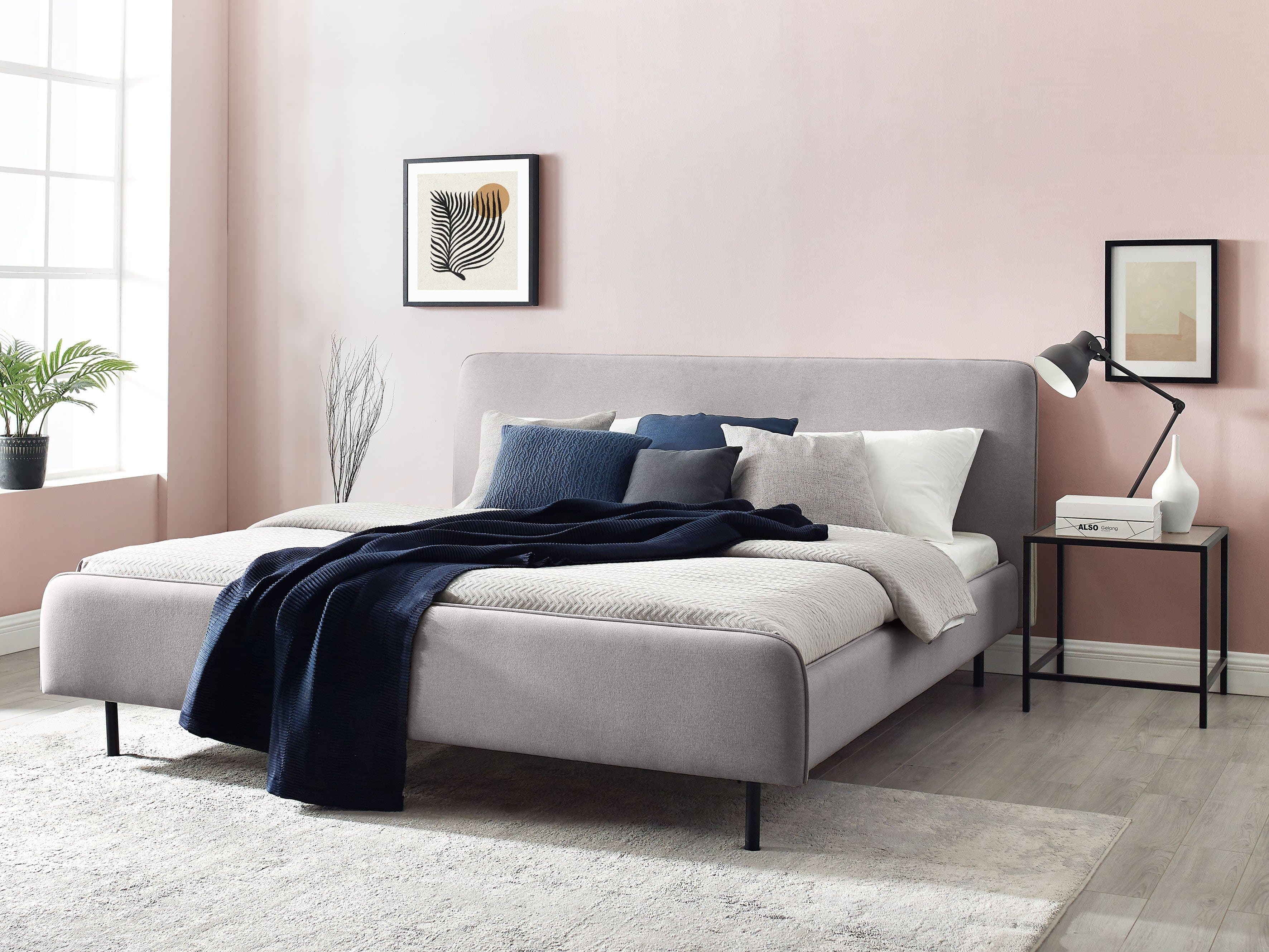 Home affaire Polsterbett Edvard | Beige