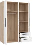 FORTE Kleiderschrank Mokkaris | Holztöne 4