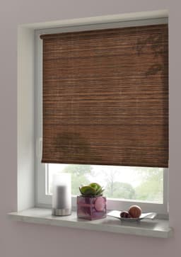 Seitenzugrollo EASYFIX Rollo Natur | Braun