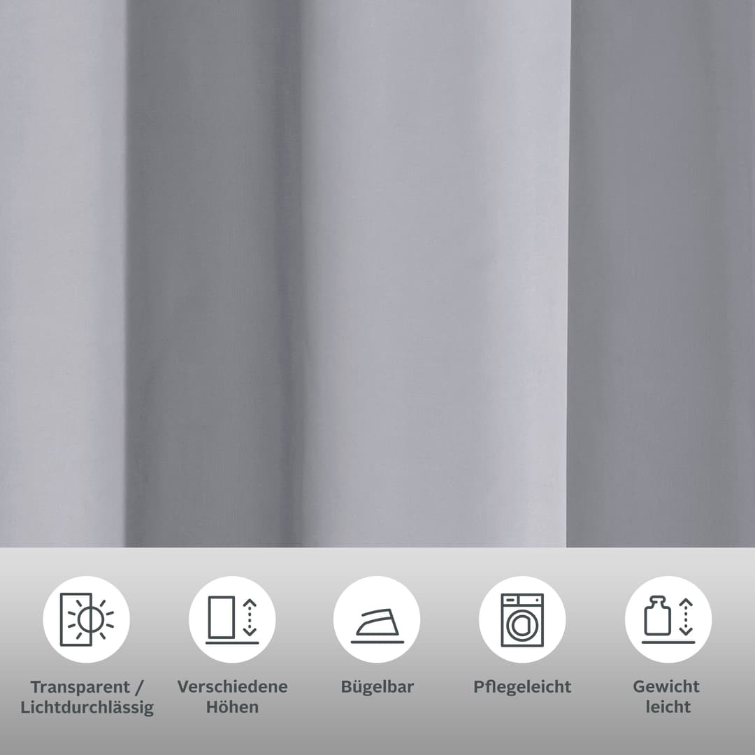 OTTO home Gardine XANA | Grau