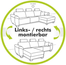 Jockenhöfer Gruppe Big-Sofa Spa | Grau