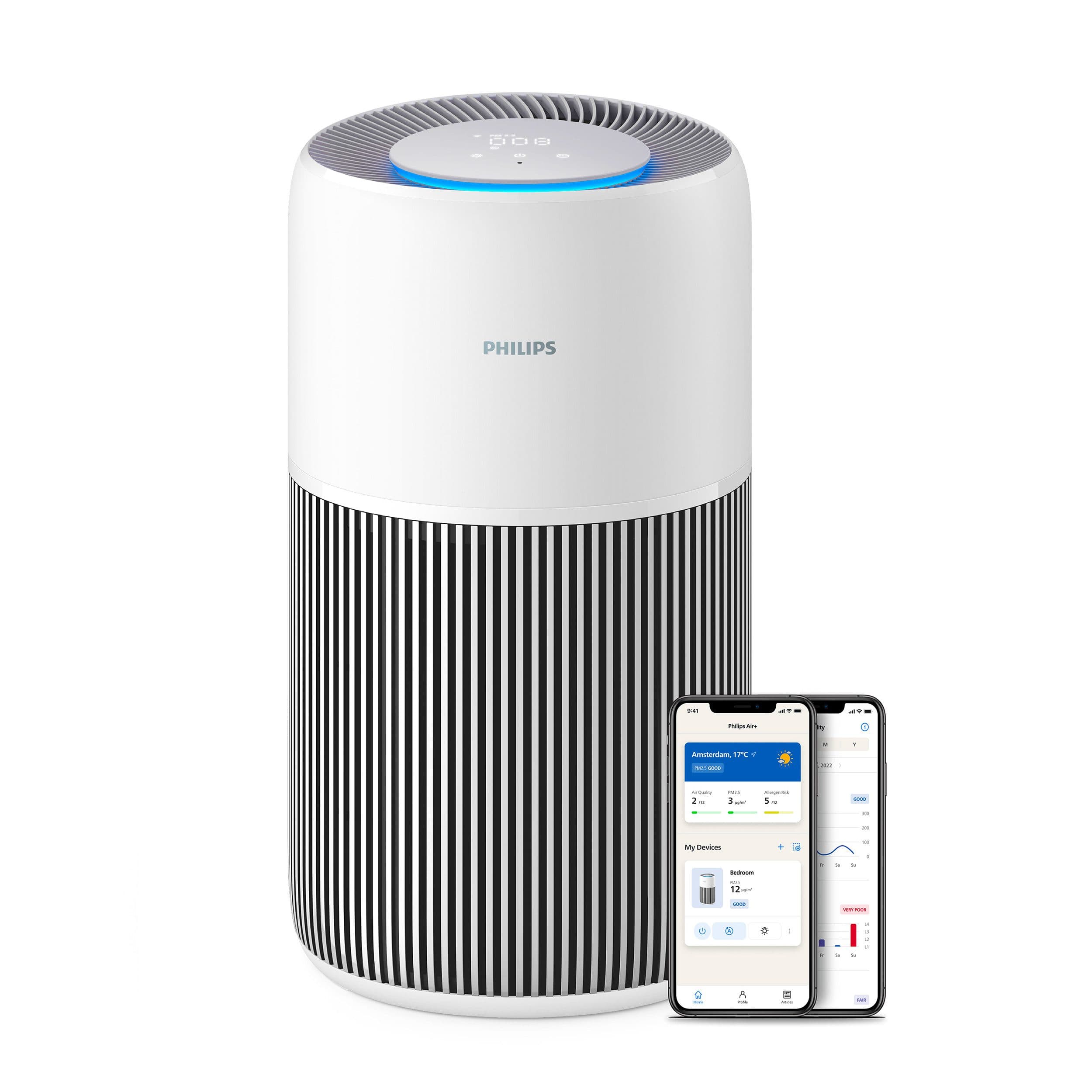 Philips Luftreiniger PureProctect Quiet 2200 Series | Weiß