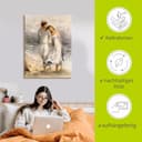Artland Wandbild Verliebt, Paar | Mehrfarbig 5