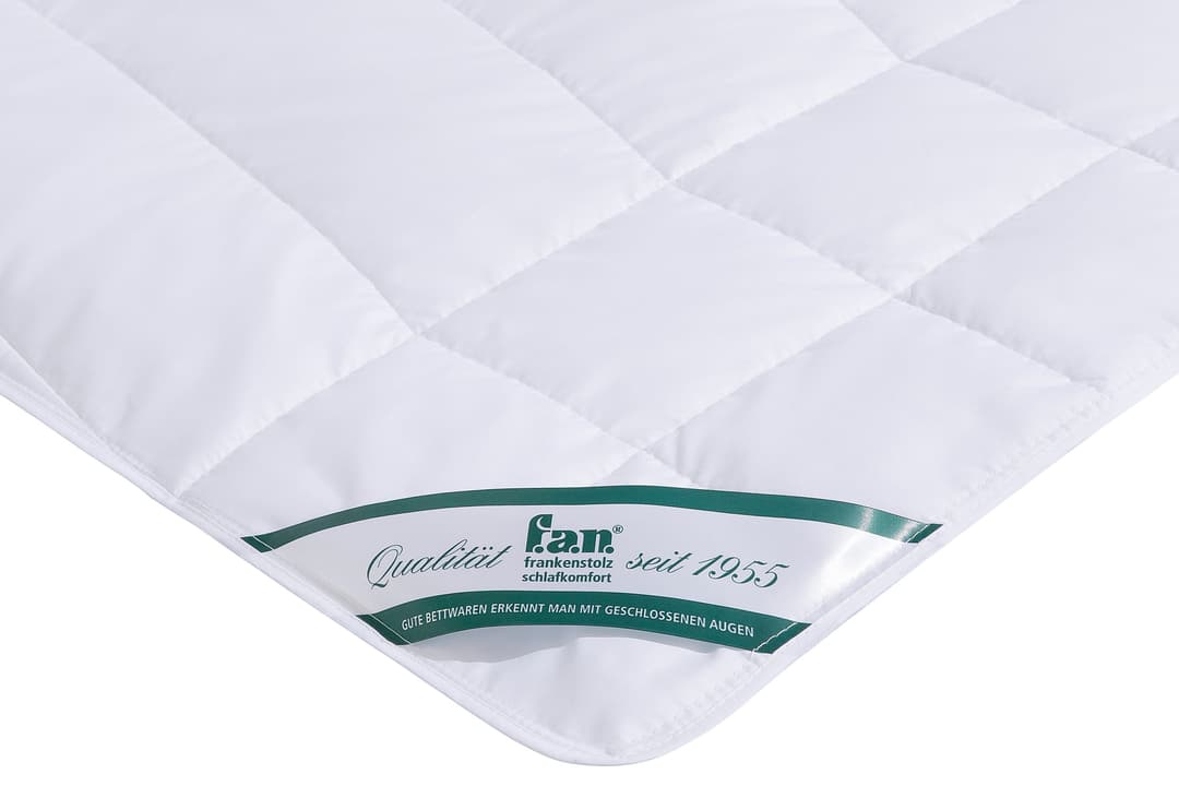 fan Microfaserbettdecke Komfort Plus | Weiß