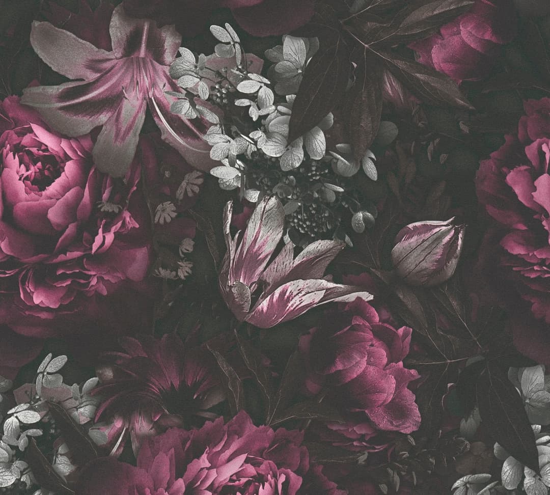 A.S. Création PintWalls Rosen Floral Vliestapete | Mehrfarbig