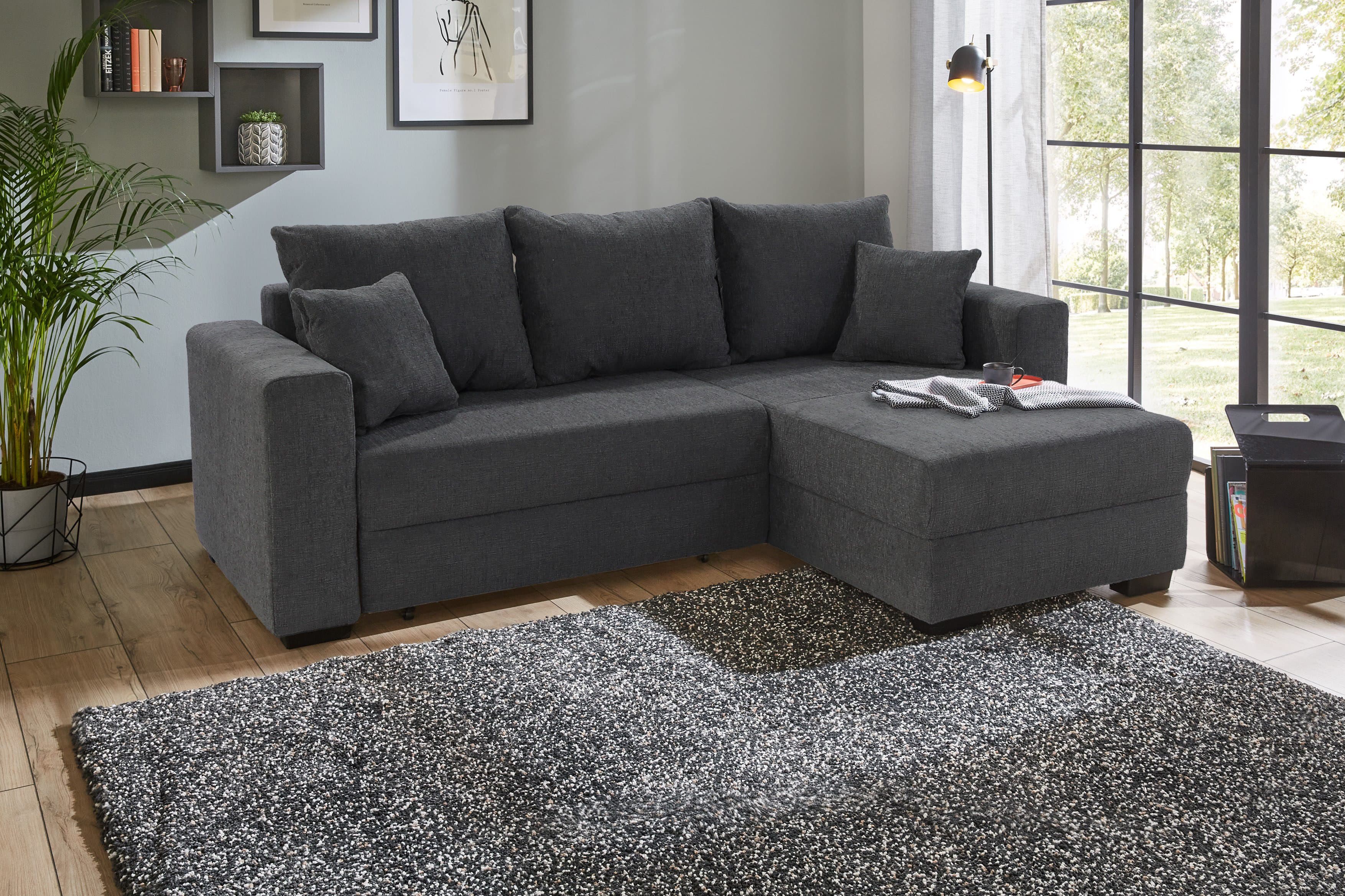 Jockenhöfer Gruppe Ecksofa Elmau | Grau