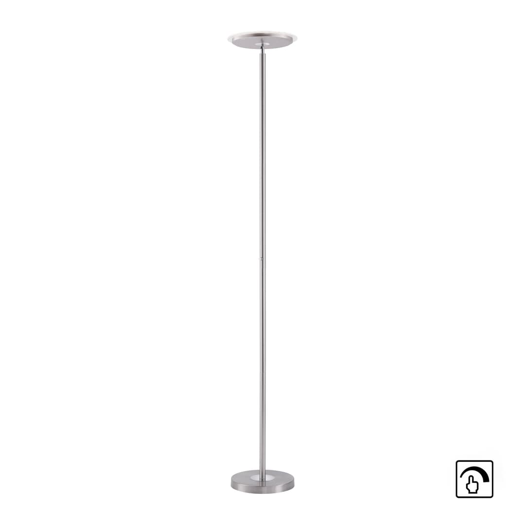 JUST LIGHT Stehlampe HANS | Silber