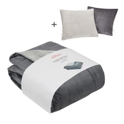 Wohndecke Doublesoft | Grau