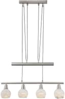 GLOBO LIGHTING LED-Hängeleuchte ELLIOTT | Silber