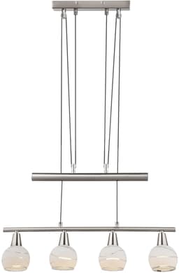 GLOBO LIGHTING LED-Hängeleuchte ELLIOTT | Silber