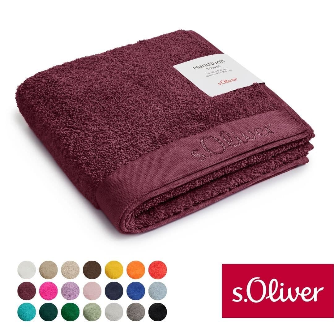 s.Oliver Handtuch | Rot