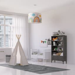 Paco Home Pendelleuchte Tweet 462 | Mehrfarbig