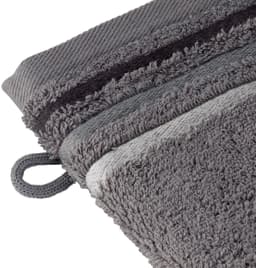 Schiesser Waschhandschuh Skyline Color | Grau