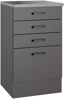 OPTIFIT OPTImulti Unterschrank | Schwarz