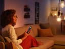 Philips Hue LED-Filament White Globe G93 | Holztöne 4