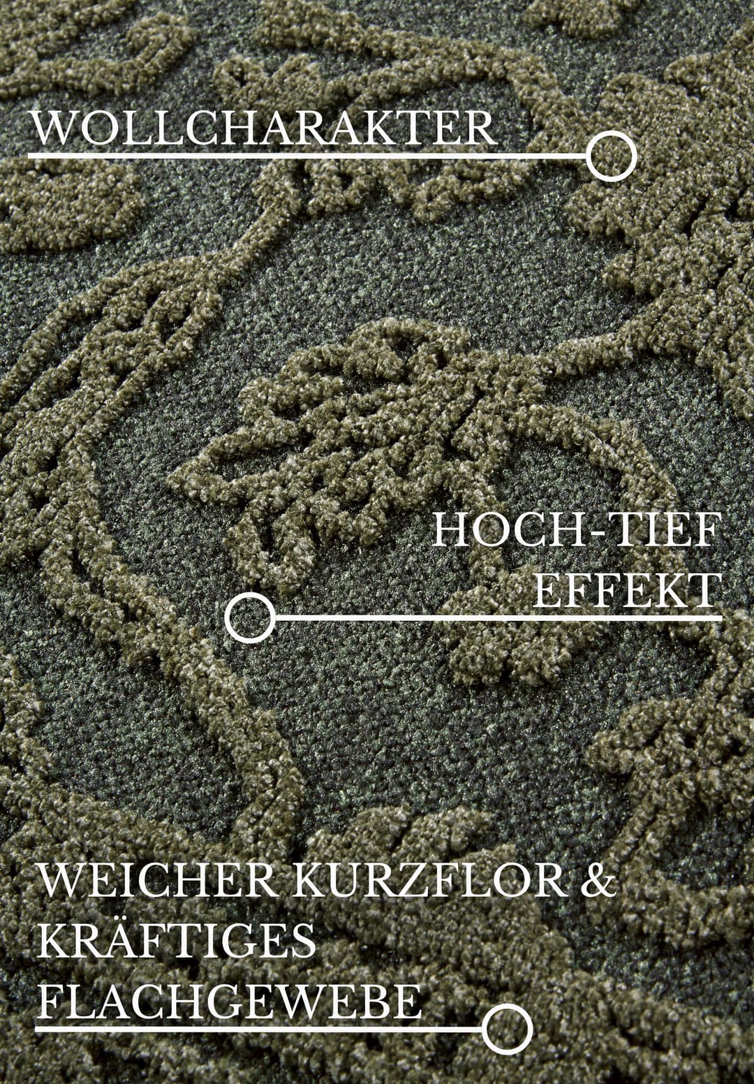 Villeroy & Boch Teppich Ambroise | Grün